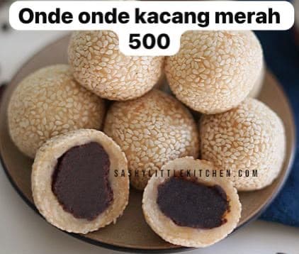 Onde-onde Kacang Merah